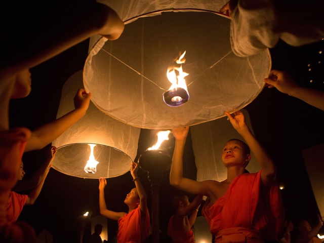 The festival of the lanterns